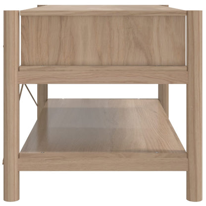 Tavolino da Salotto 82x48x45 cm in Legno Multistrato - homemem39