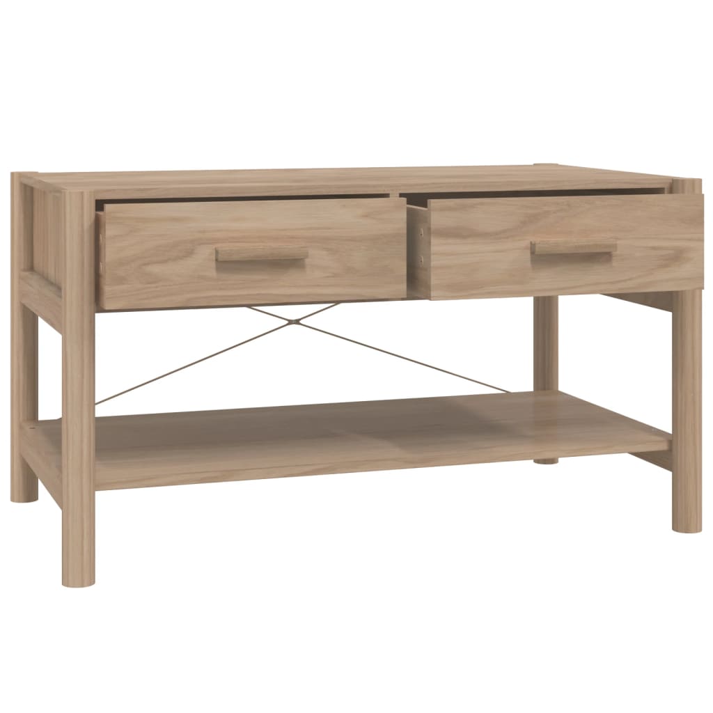 Tavolino da Salotto 82x48x45 cm in Legno Multistrato - homemem39