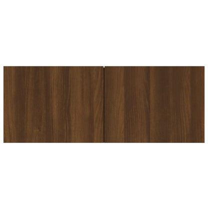 Mobili TV 4 pz Rovere Marrone 80x30x30 cm in Legno Multistrato - homemem39