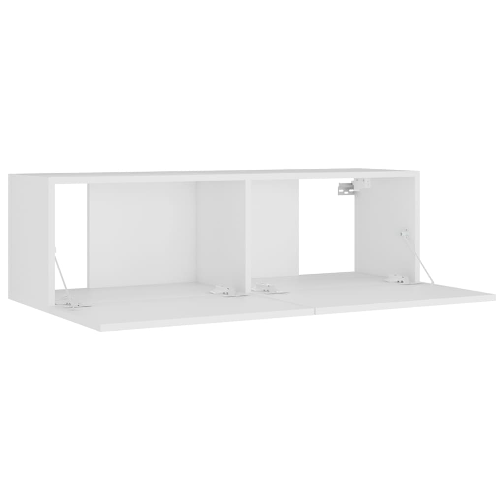 Set di Mobili Porta TV 4 pz Bianco in Legno Multistrato - homemem39