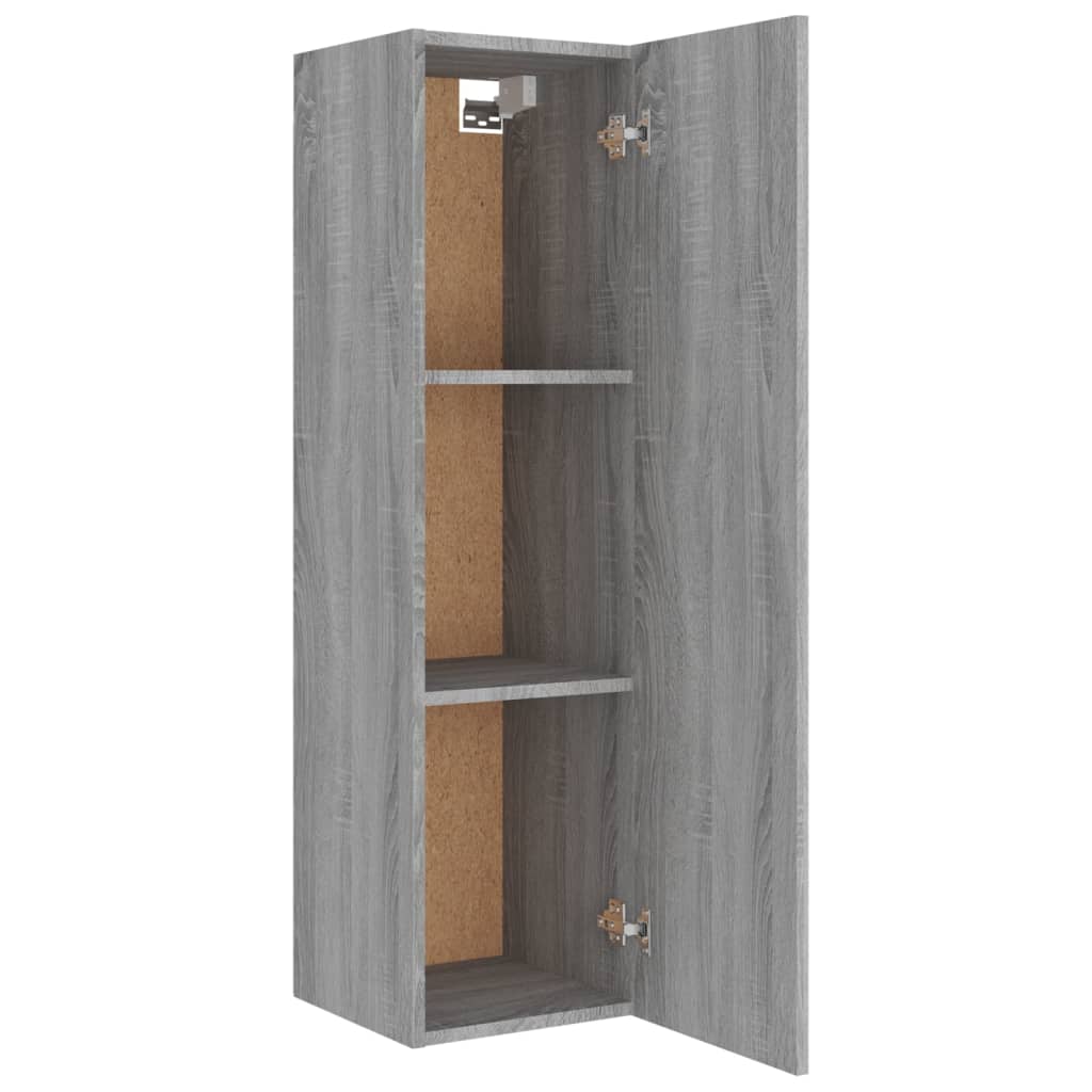 Set di Mobili Porta TV 4 pz Grigio Sonoma in Legno Multistrato - homemem39