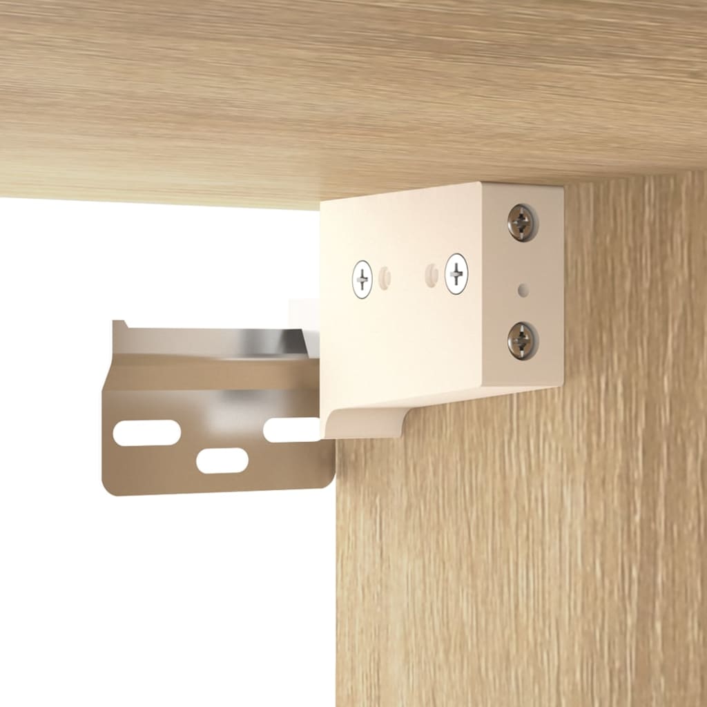 Set di Mobili Porta TV 6 pz Rovere Sonoma in Legno Multistrato - homemem39