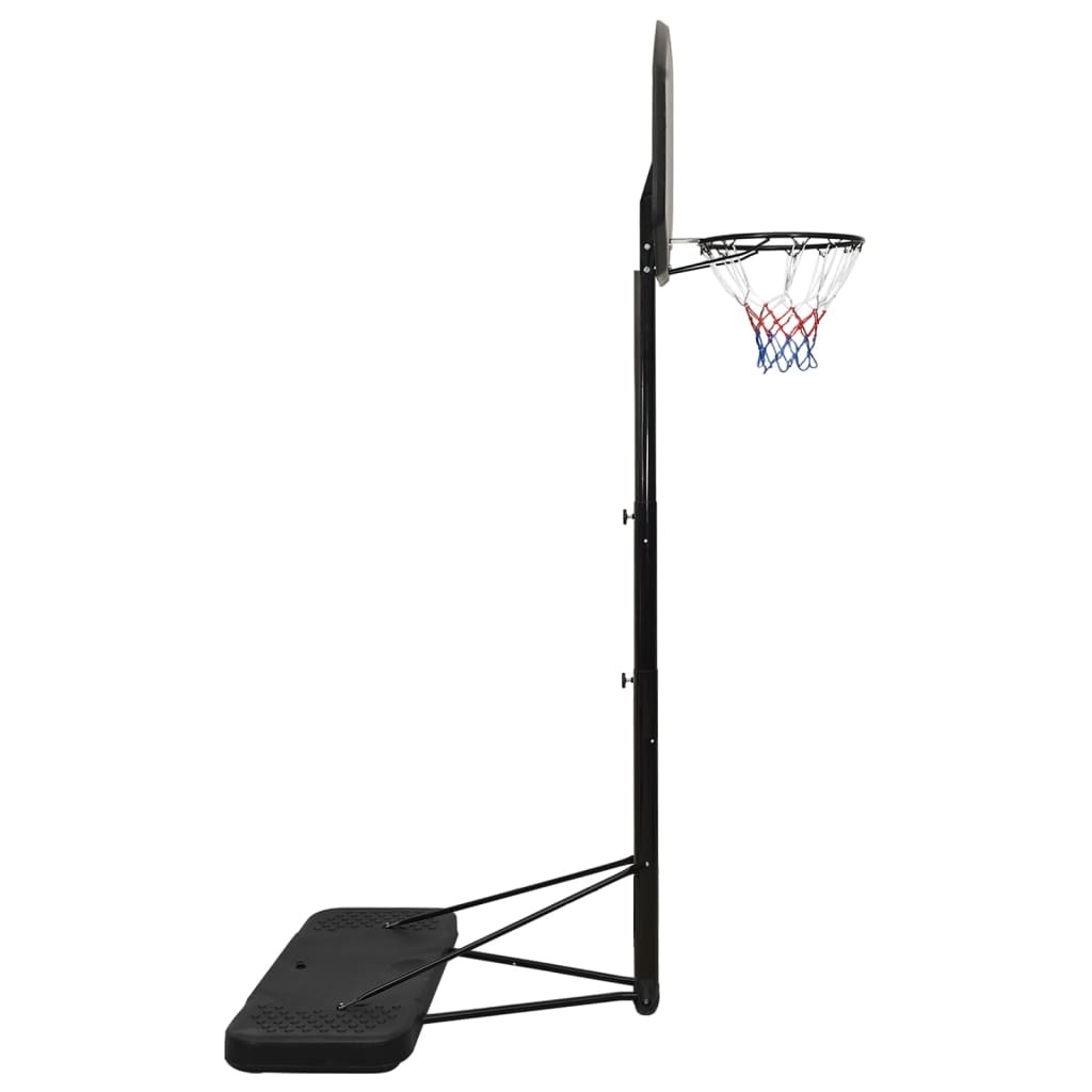 Supporto per Pallacanestro Nero 258-363 cm Polietilene - homemem39