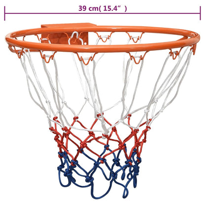 Canestro da Basket Arancione 39 cm Acciaio - homemem39