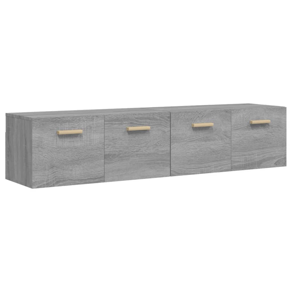 Mobili Parete 2 pz Grigio Sonoma 80x35x36,5cm Legno Multistrato - homemem39