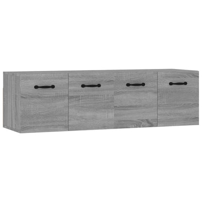 Mobili Parete 2 pz Grigio Sonoma 80x35x36,5cm Legno Multistrato - homemem39