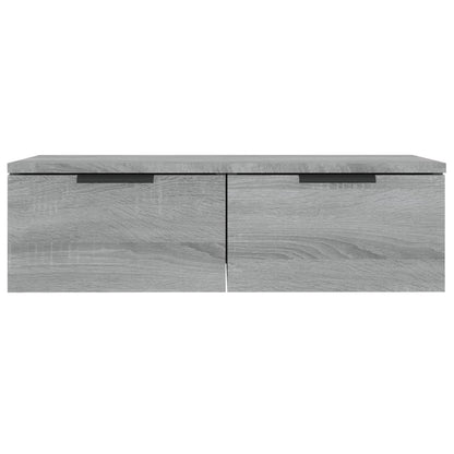 Mobili Pensili 2 pz Grigio Sonoma 68x30x20 cm Legno Multistrato - homemem39