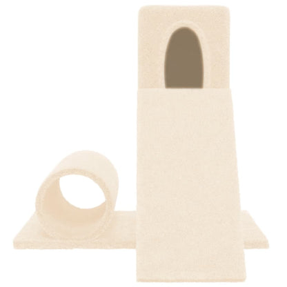 Albero per Gatti con Tiragraffi in Sisal Crema 59 cm - homemem39