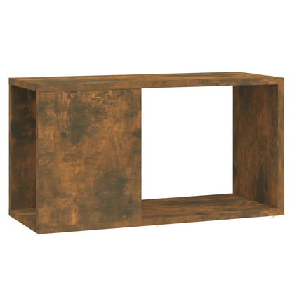 Mobile Porta TV Rovere Fumo 60x24x32 cm in Legno Multistrato - homemem39