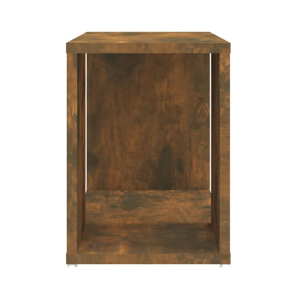 Mobile Porta TV Rovere Fumo 60x24x32 cm in Legno Multistrato - homemem39