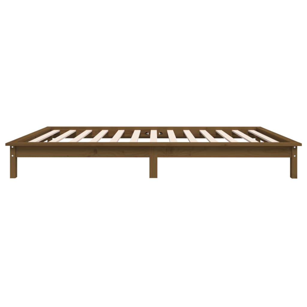 Giroletto Miele 90x200 cm in Legno Massello di Pino - homemem39