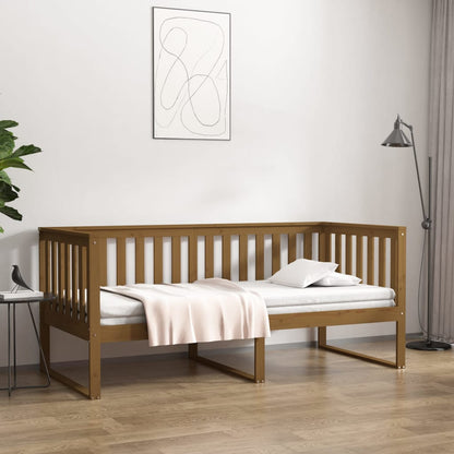 Dormeuse Miele 90x190 cm in Legno Massello di Pino - homemem39