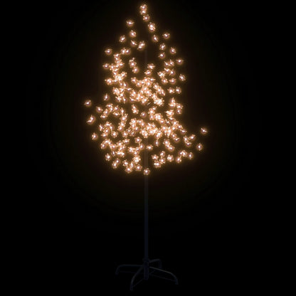 Albero di Ciliegio con 200 LED Bianco Caldo 180 cm - homemem39