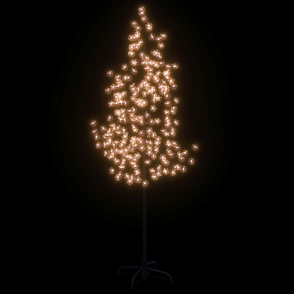 Albero di Ciliegio con 220 LED Bianco Caldo 220 cm - homemem39