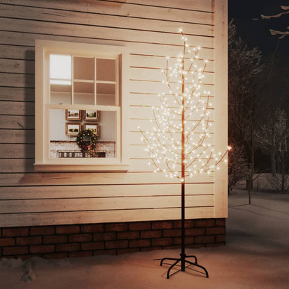 Albero di Ciliegio con 220 LED Bianco Caldo 220 cm - homemem39