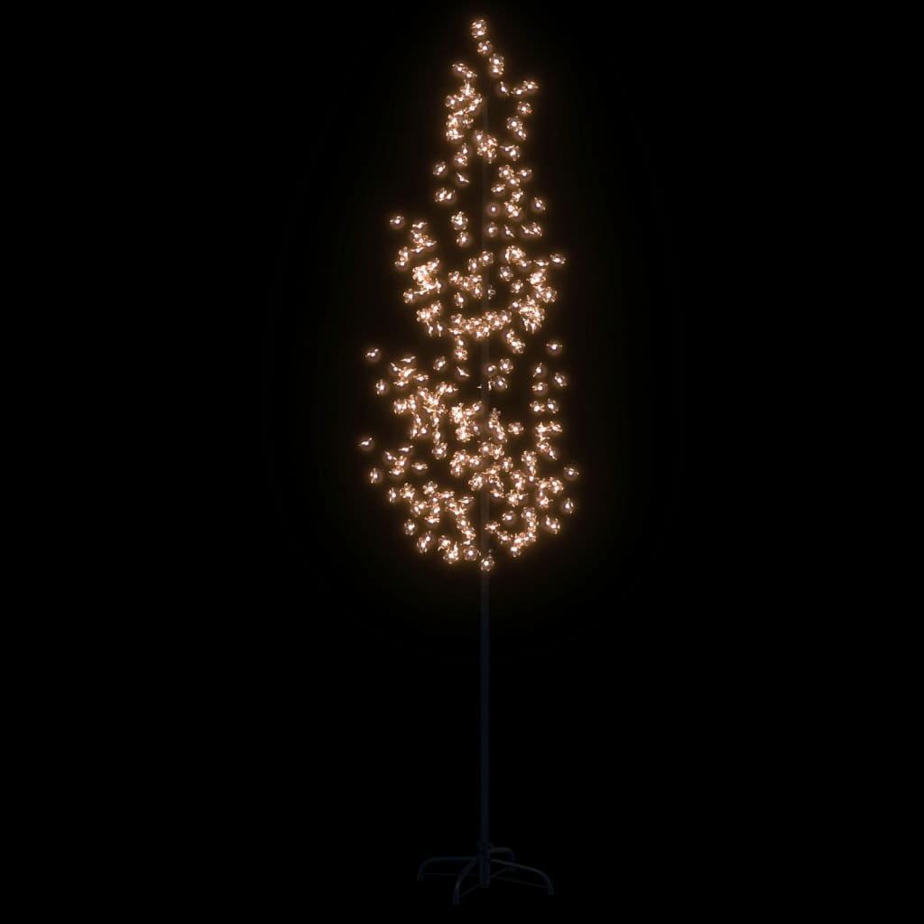 Albero di Ciliegio con 368 LED Bianco Caldo 300 cm - homemem39