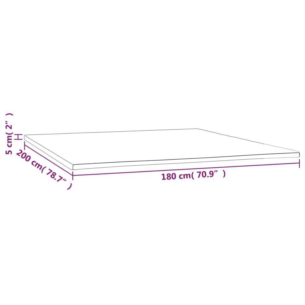 Coprimaterasso 180x200x5 cm - homemem39