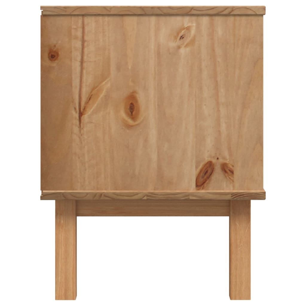 Mobile TV OTTA 113,5x43x57 cm in Legno Massello di Pino - homemem39