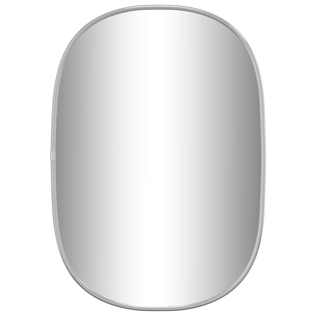 Specchio da Parete Argento 50x35 cm - homemem39