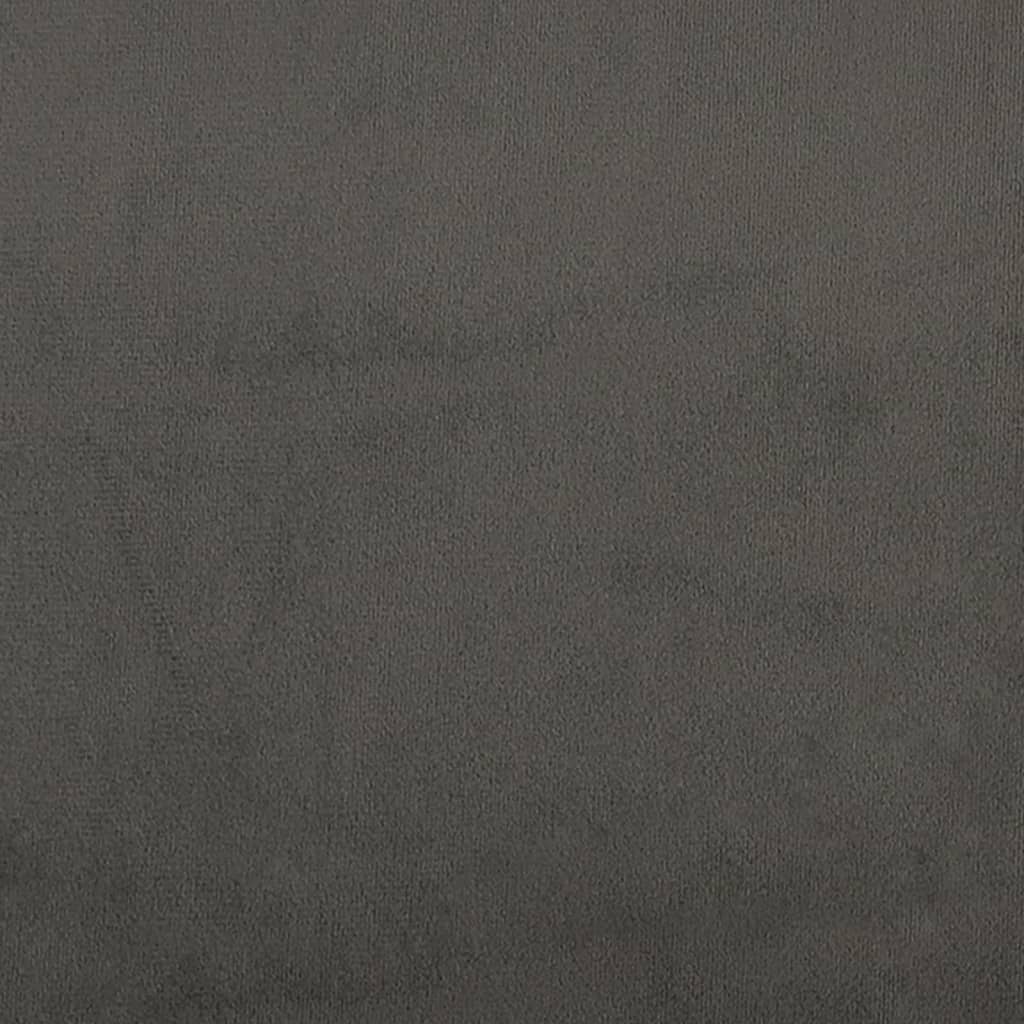 Giroletto Grigio Scuro 100x200 cm in Velluto - homemem39