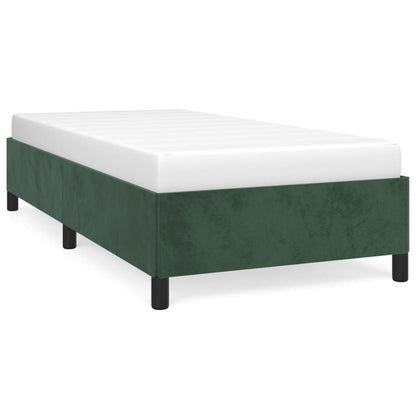 Giroletto Verde Scuro 90x190 cm in Velluto - homemem39