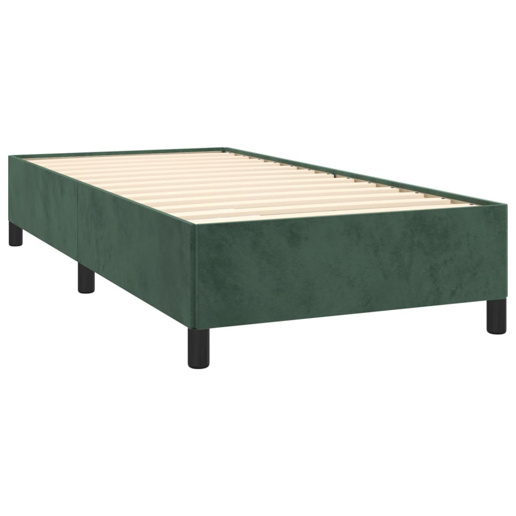 Giroletto Verde Scuro 90x190 cm in Velluto - homemem39