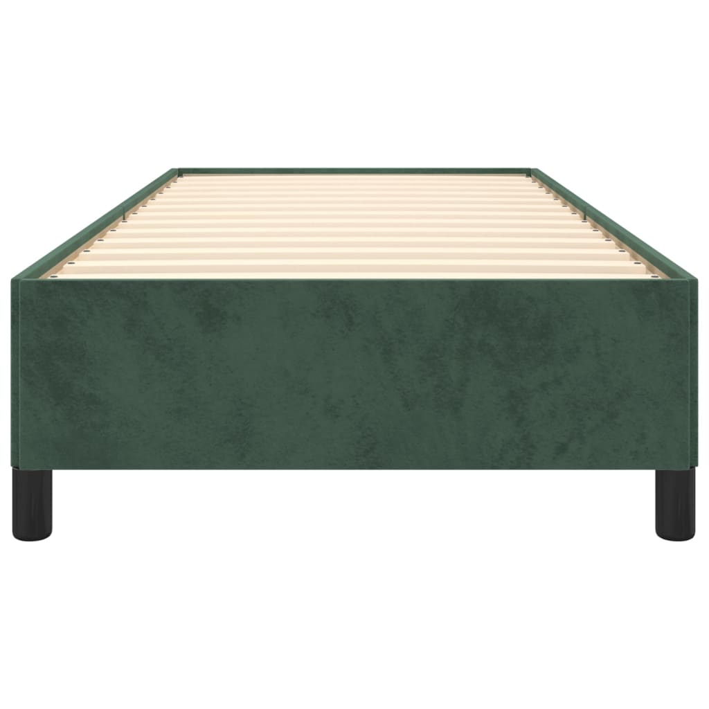 Giroletto Verde Scuro 90x190 cm in Velluto - homemem39