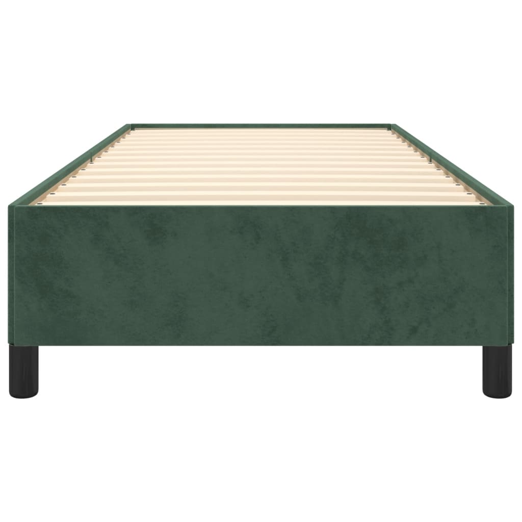 Giroletto Verde Scuro 90x200 cm in Velluto - homemem39