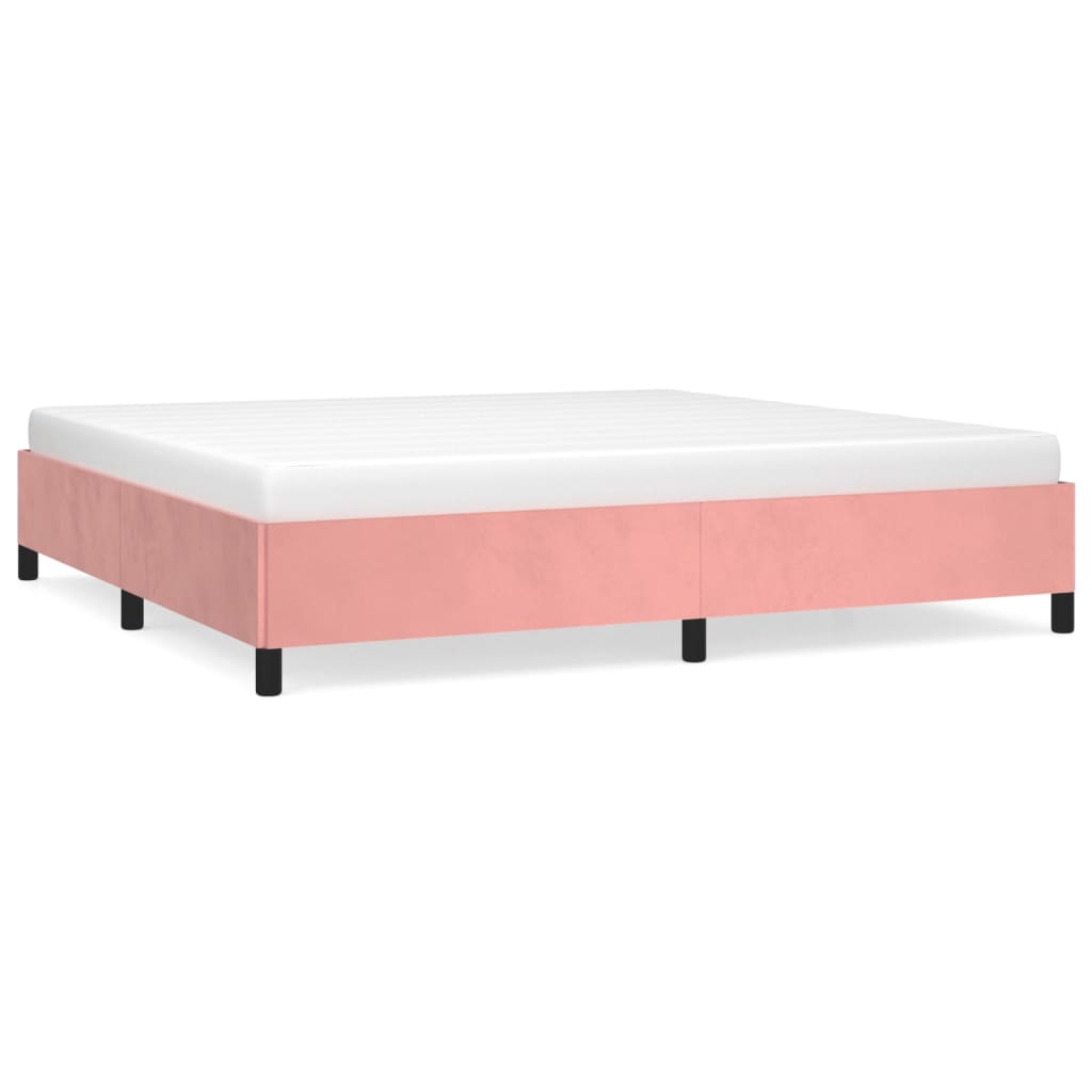 Giroletto Rosa 200x200 cm in Velluto - homemem39