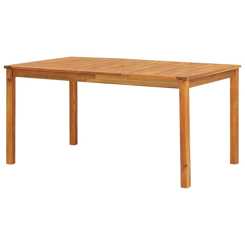 Set da Pranzo per Esterni 3pz con Cuscini Legno Massello Acacia - homemem39