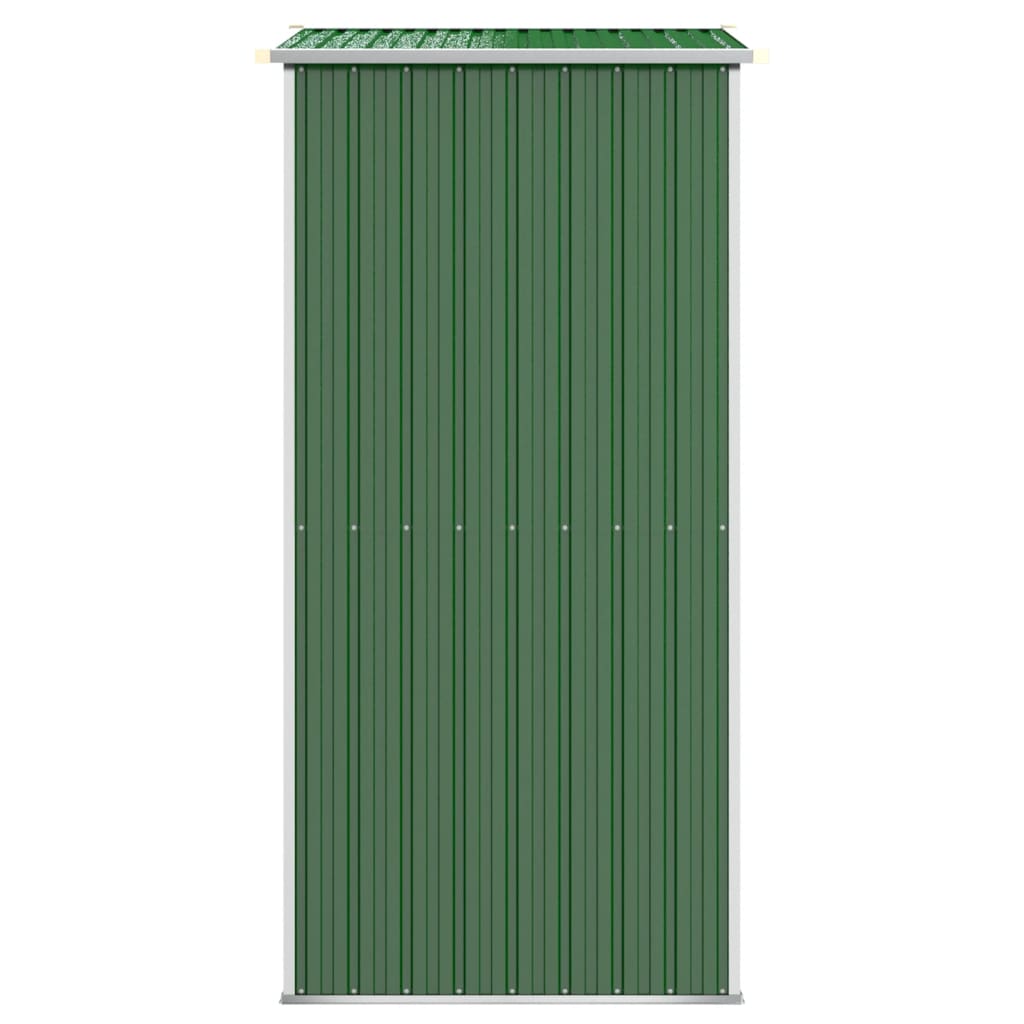 Capanno da Giardino Verde 192x108x223 cm in Acciaio Zincato - homemem39