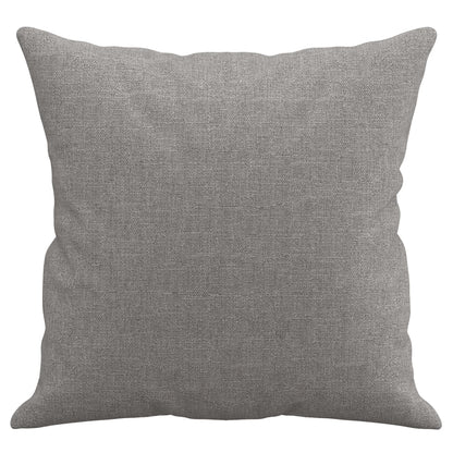 Cuscini Decorativi 2 pz Grigio Chiaro 40x40 cm in Tessuto - homemem39