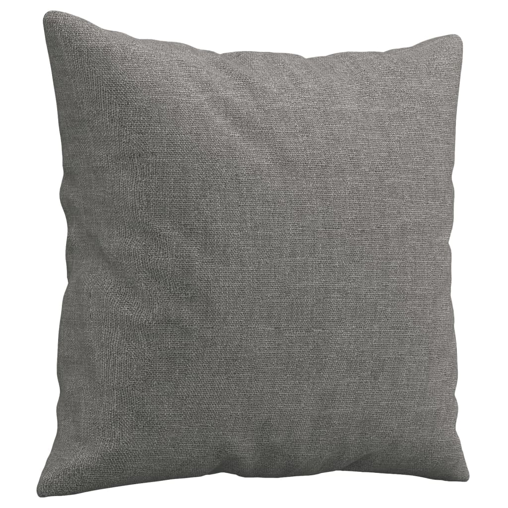 Cuscini Decorativi 2 pz Grigio Scuro 40x40 cm in Tessuto - homemem39