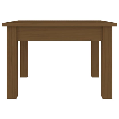 Tavolino da Salotto Miele 45x45x30 cm Legno Massello di Pino - homemem39