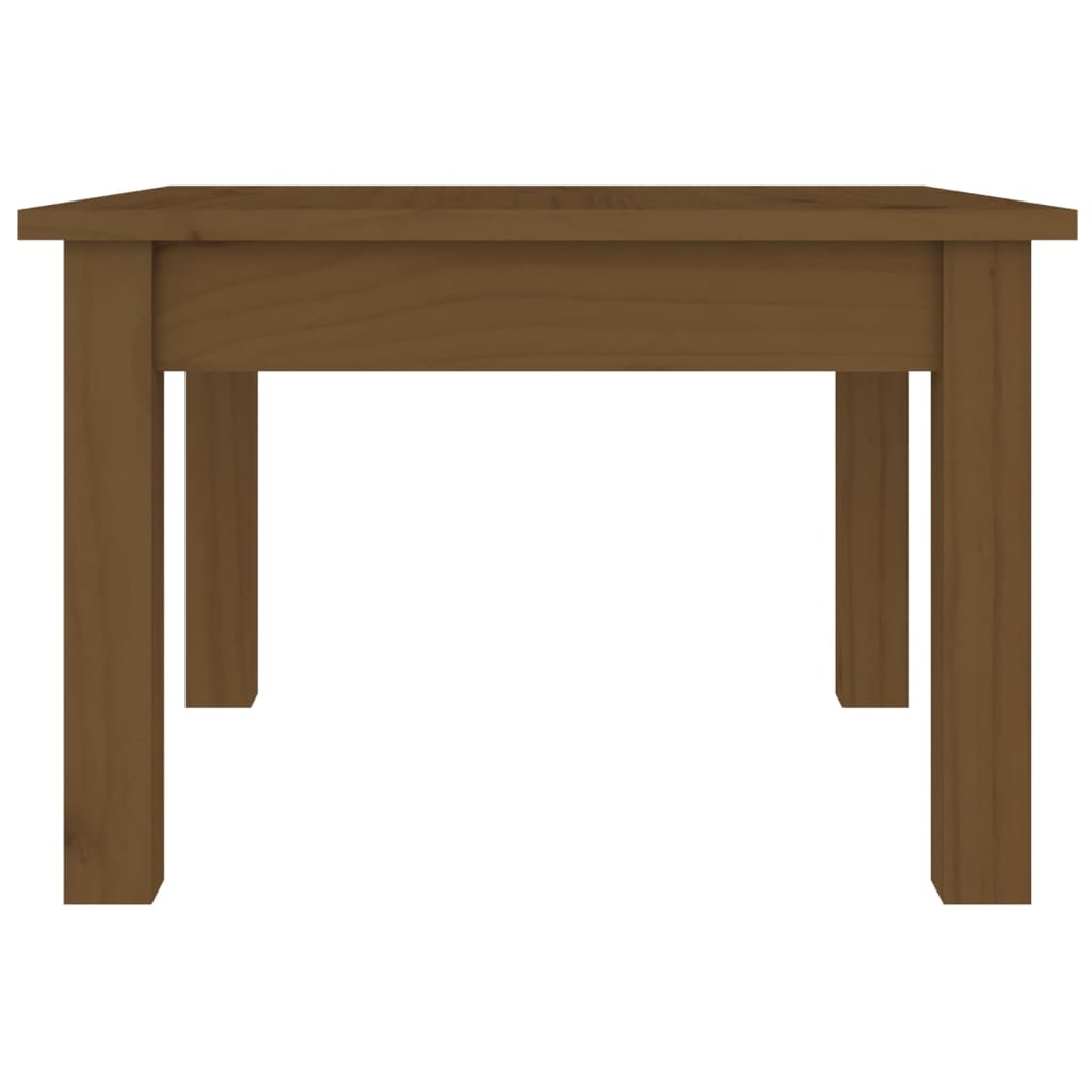 Tavolino da Salotto Miele 45x45x30 cm Legno Massello di Pino - homemem39