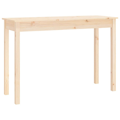 Tavolo Consolle 110x40x75 cm in Legno Massello di Pino - homemem39