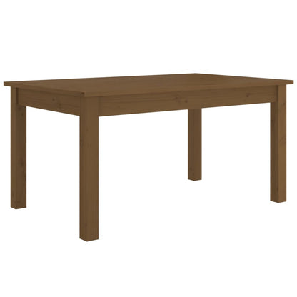 Tavolino da Salotto Miele 80x50x40 cm Legno Massello di Pino - homemem39