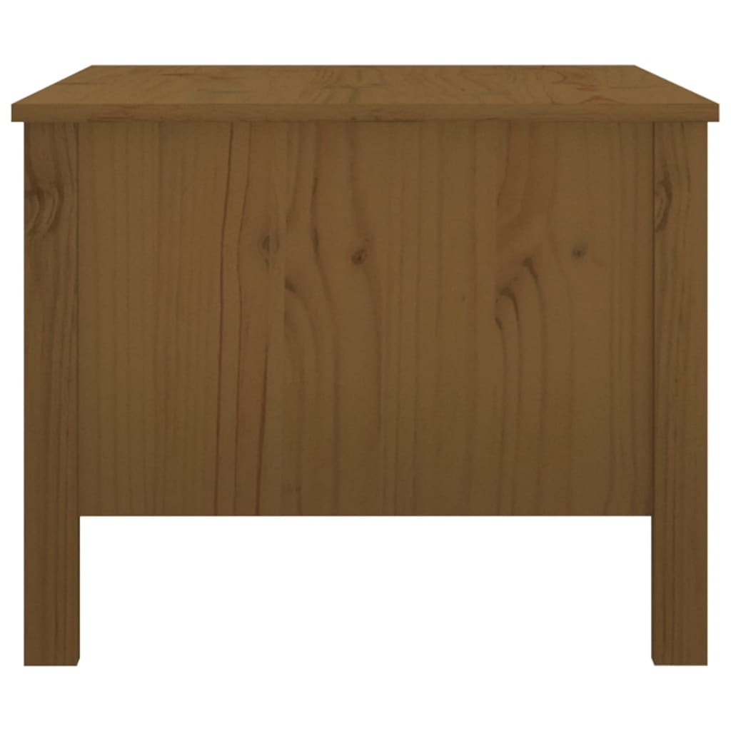 Tavolino da Salotto Miele 100x50x40 cm Legno Massello di Pino - homemem39