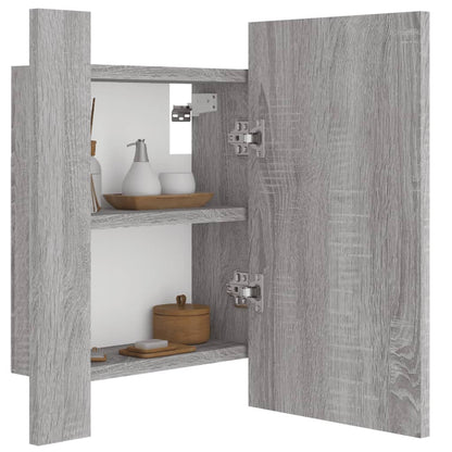 Mobile da Bagno Grigio Sonoma 40x12x45cm in Legno Multistrato - homemem39