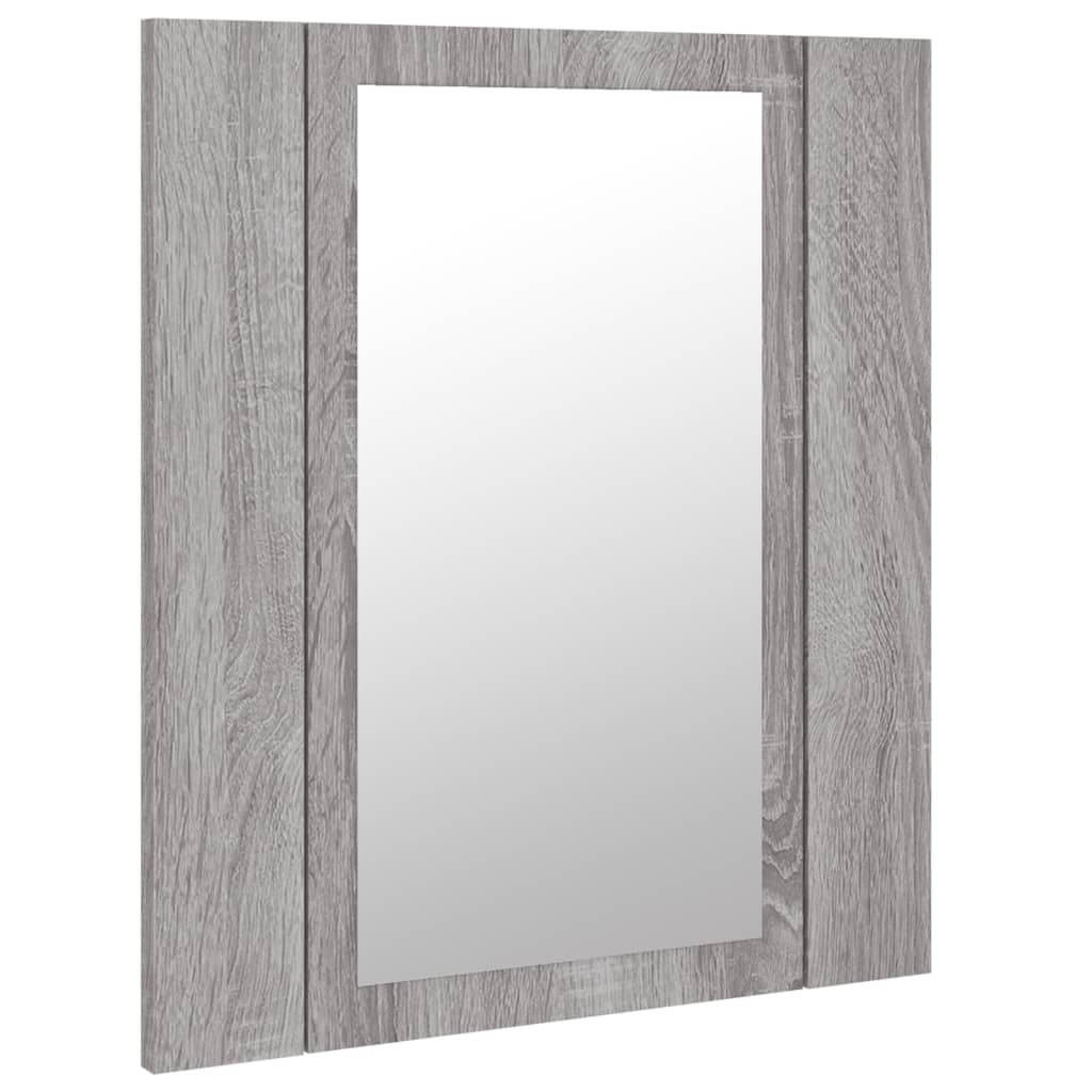 Mobile da Bagno Grigio Sonoma 40x12x45cm in Legno Multistrato - homemem39