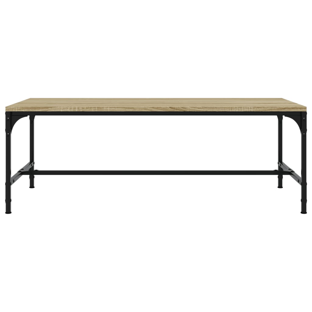 Tavolino da Salotto Rovere Sonoma 100x50x35cm Legno Multistrato - homemem39