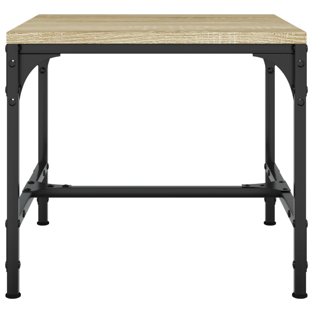 Tavolino da Salotto Rovere Sonoma 50x50x35 cm Legno Multistrato - homemem39