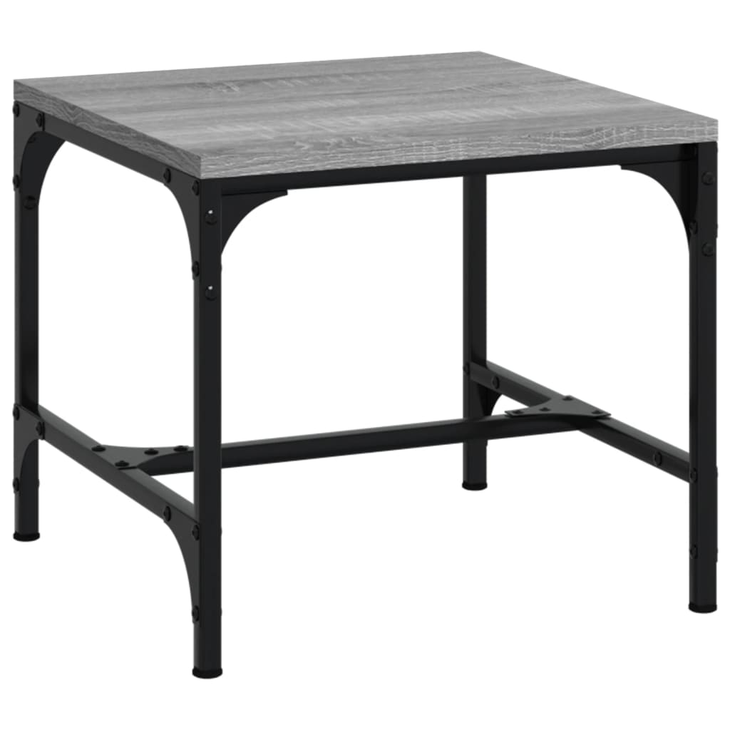 Tavolini 2pz grigio sonoma 40x40x35 cm in Legno Multistrato - homemem39