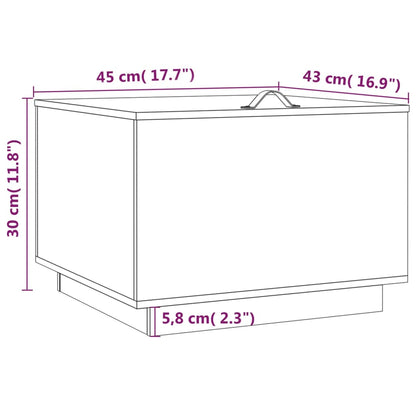 Contenitori con Coperchi 3 pz Bianchi in Legno Massello di Pino - homemem39