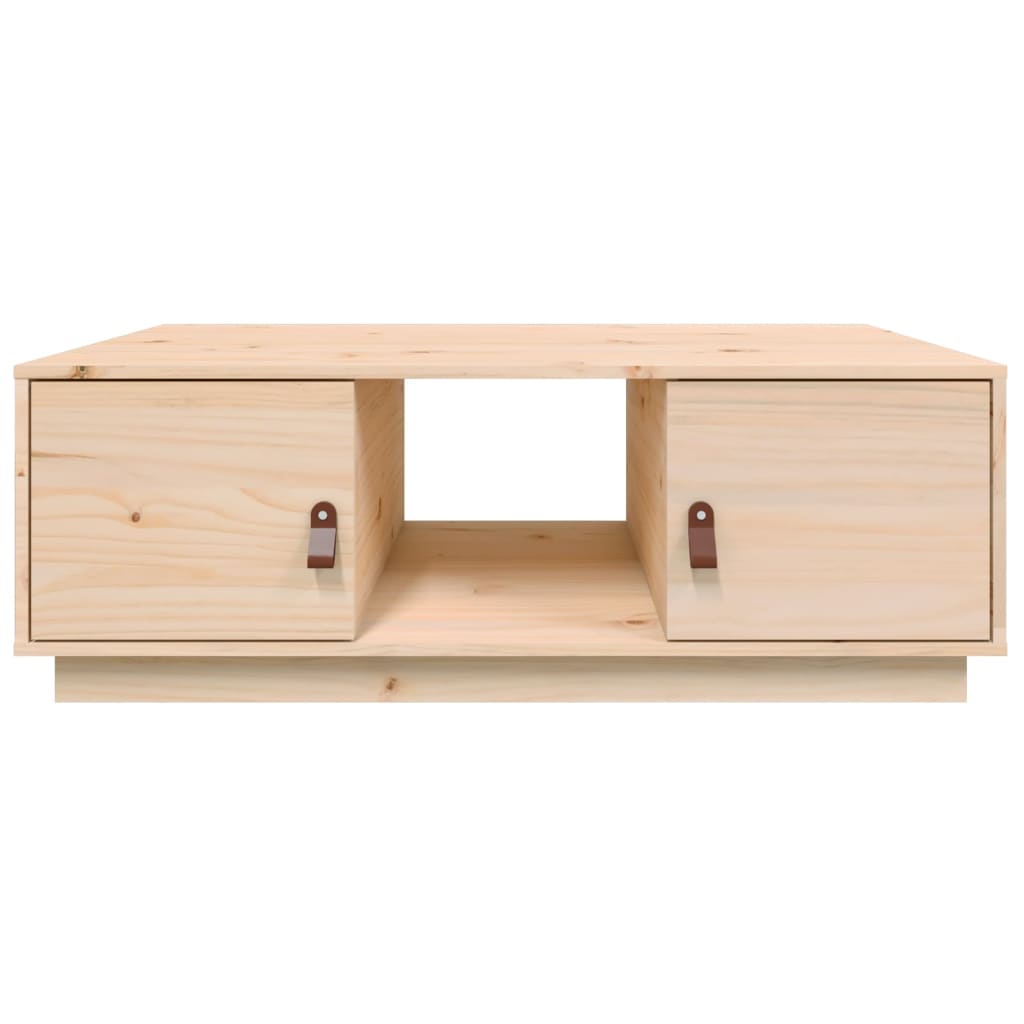 vidaXL Tavolino da Salotto 100x50x35 cm in Legno Massello di Pino - homemem39