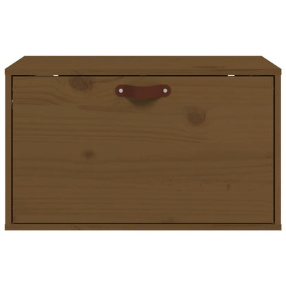 Pensile Marrone Miele 60x30x35 cm in Legno Massello di Pino - homemem39