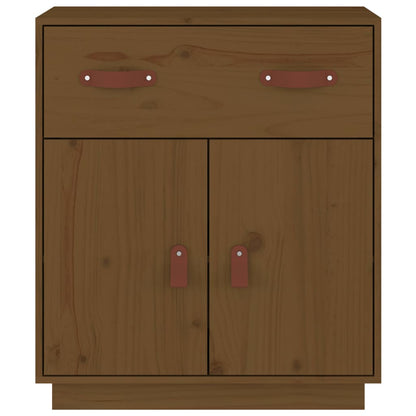 Credenza Miele 65,5x40x75 cm in Legno Massello di Pino - homemem39