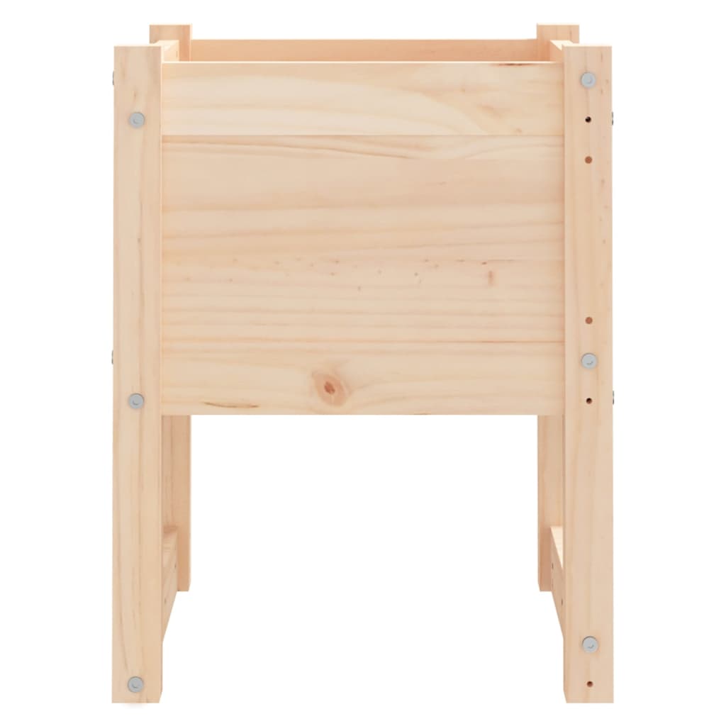 Fioriere 2 pz 40x40x52,5 cm in Legno Massello di Pino - homemem39