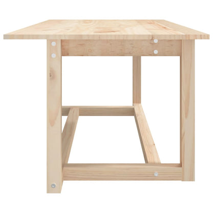 Tavolino da Salotto 110x55x45 cm Legno Massello di Pino - homemem39