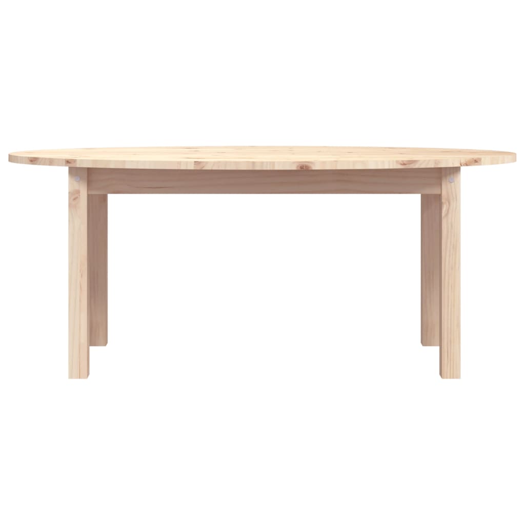 Tavolino da Salotto 110x55x45 cm Legno Massello di Pino - homemem39